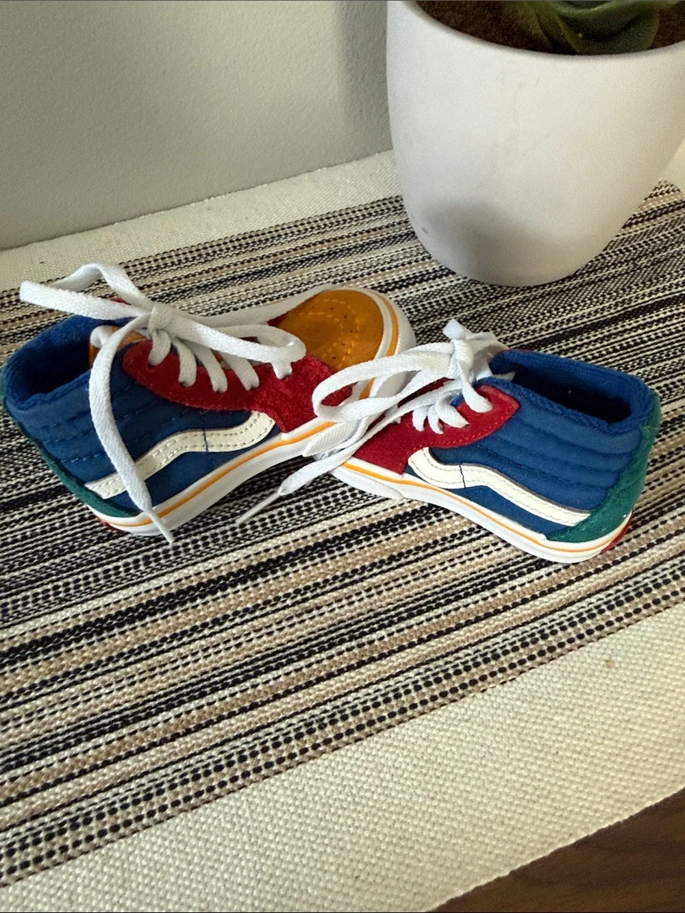 VANS Sk8-Hi Primary Block US TODDLER SIZE 4